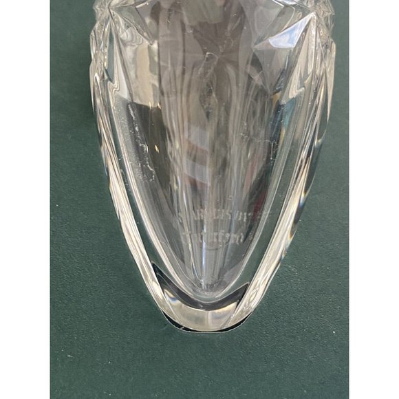 Waterford Crystal Ornament Marquis Teardrop 4 Inch Hand cut Hungary 1995 - Picture 4 of 6